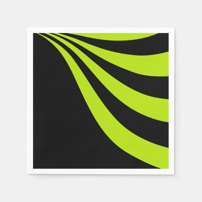 Servilleta De Papel Lime Wave (Anverso)