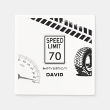 Límite de velocidad cumpleaños de cualquier edad