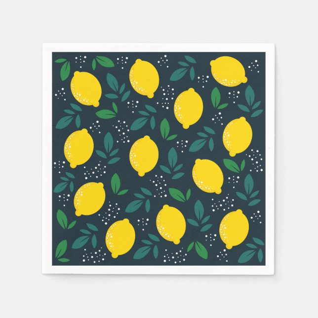 Servilleta De Papel Limón (Anverso)