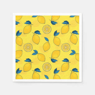 Servilleta De Papel Limon Citrico Fresco