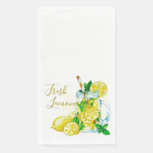 Servilleta De Papel Limonada  (Anverso)