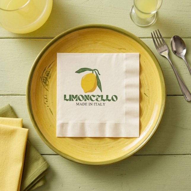 Servilleta De Papel Limoncello (Subido por el creador)