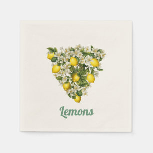 Servilleta De Papel Limones