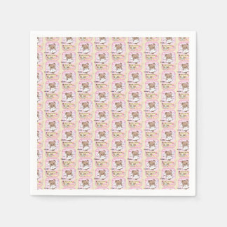 Servilleta De Papel Lindo osito kawaii femenino estilo kpop coreano