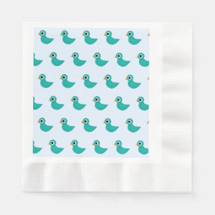 Servilleta De Papel Lindo pájaro azul