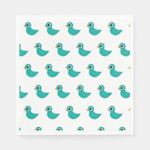 Servilleta De Papel Lindo pájaro azul