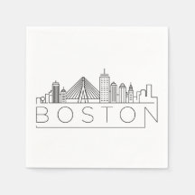 Línea aérea de Boston City Skyline, mamáes de Bost