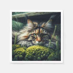 Servilleta De Papel Línea de protección forestal