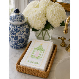 Servilleta De Papel Linterna personalizada de Palm Beach dibujada a ma