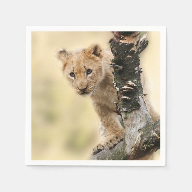 Servilleta De Papel Lion Cub (Anverso)