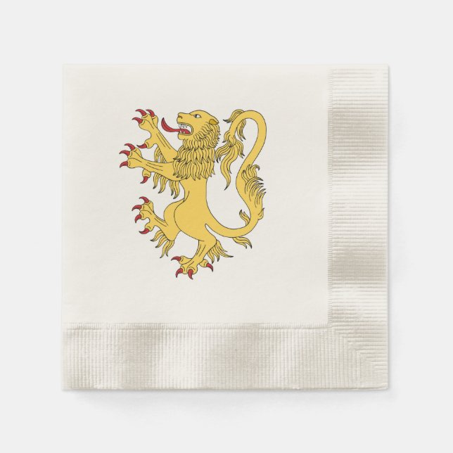 Servilleta De Papel Lion Rampant (Anverso)