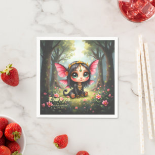 Servilleta De Papel Liora – Guardiana de las Estrellas Pequeñas.