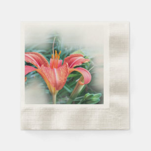 Servilleta De Papel lirio anaranjado