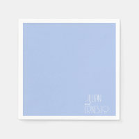 Lirio azul claro sólido del Personalizado del vall