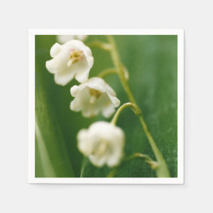 Servilleta De Papel Lirio blanco del valle (Convallaria majalis)