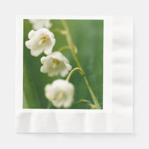 Servilleta De Papel Lirio blanco del valle (Convallaria majalis)
