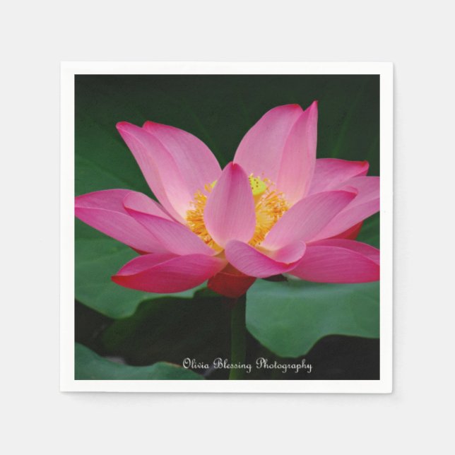 Servilleta De Papel Lirio de agua (Anverso)