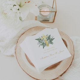 Servilleta De Papel Lirio de los Valles | Bautizo Floral