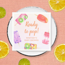 Listo Para Pop Popsicle Watercolor Baby Shower