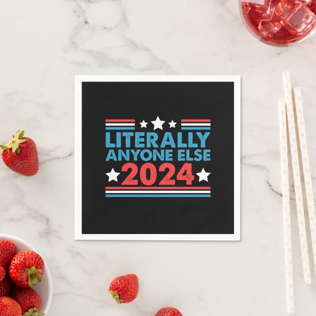 Servilleta De Papel Literalmente todos los demás 2024 en las eleccione (In situ)