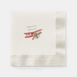 Servilleta De Papel Little Aviator Baby Shower