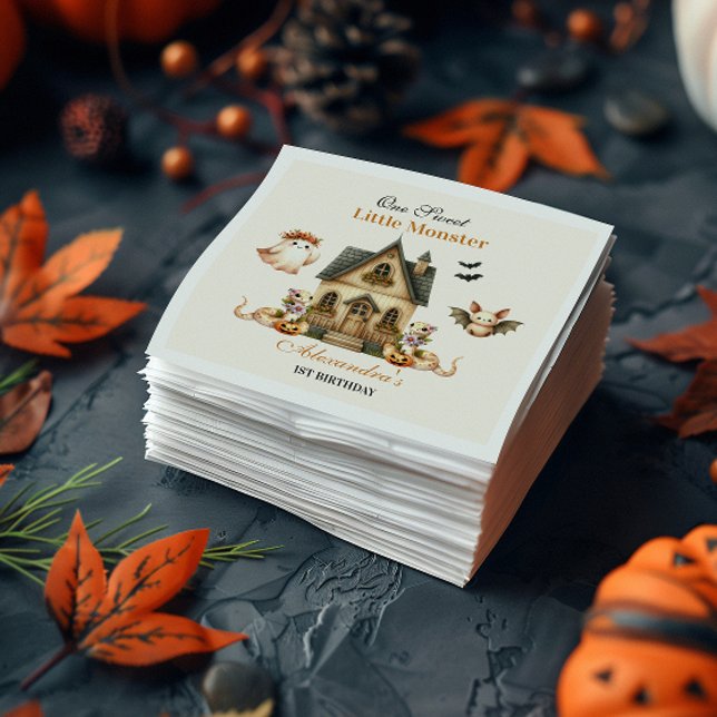 Servilleta De Papel Little Boo Boho Birday Bash (Subido por el creador)