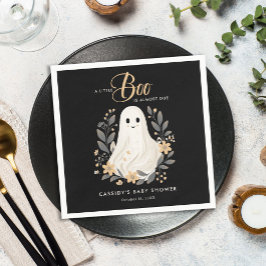 Servilleta De Papel Little Boo Boho Ghost Halloween Baby Shower