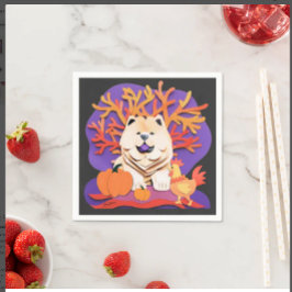 Servilleta De Papel LITTLE BOO Cream Chow