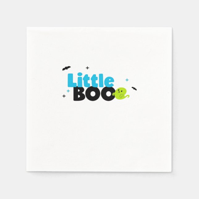 Servilleta De Papel Little Boo Funny Retro (Anverso)