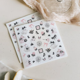 Servilleta De Papel Little Boo Halloween Chica Baby Shower