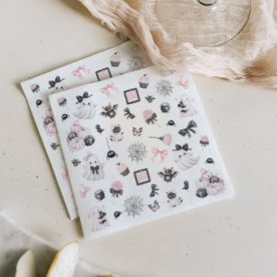Servilleta De Papel Little Boo Halloween Chica Baby Shower