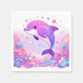 Servilleta De Papel Little Dolphin Baby Shower