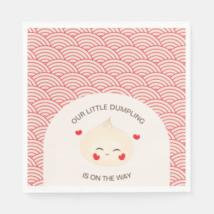 Servilleta De Papel Little Dumpling Dim Sum Baby Shower