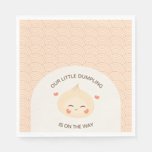 Servilleta De Papel Little Dumpling Dim Sum Baby Shower