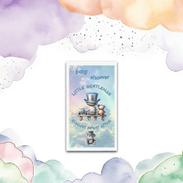 Servilleta De Papel Little Gentleman Baby Shower | Papel