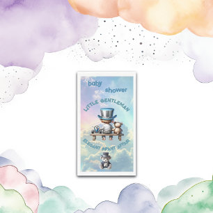 Servilleta De Papel Little Gentleman Baby Shower   Papel