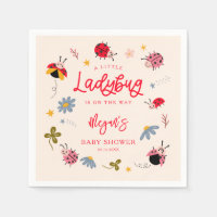 Little Ladybug Insect Baby Shower