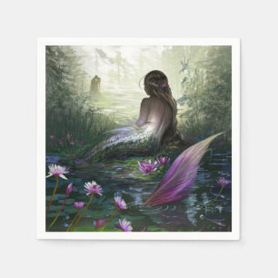 Servilleta De Papel Little mermaid
