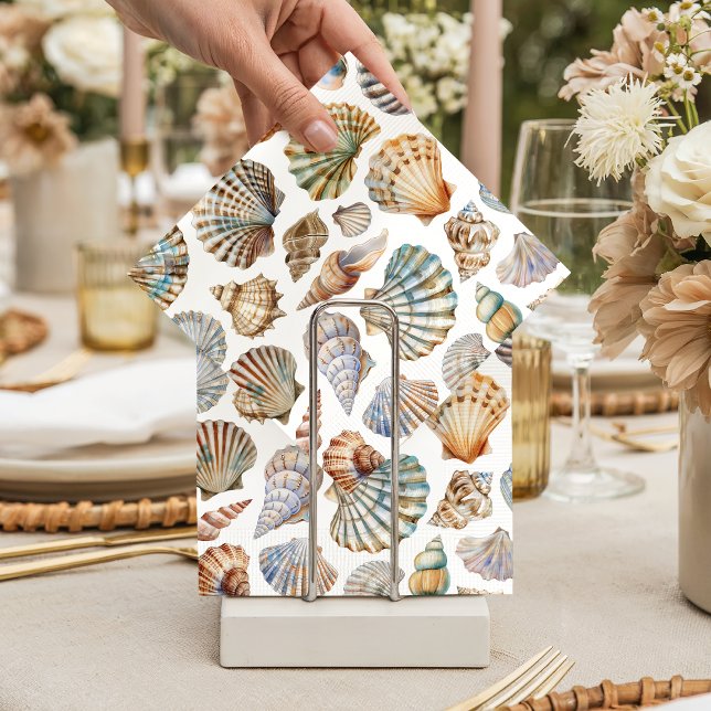 Servilleta De Papel Little Pearl Sea You Soon Girl Baby Shower (Subido por el creador)