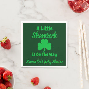 Servilleta De Papel Little Shamrock St Patrick's Day
