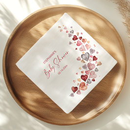 Servilleta De Papel Little Slove Valentines Baby Shower