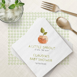 Servilleta De Papel Little Sprout Baby Shower
