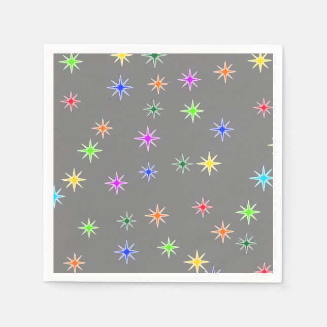 Servilleta De Papel Little Stars, Big Smiles Party Napkins (Anverso)