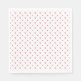 Servilleta De Papel Little Sweetheart Valentine's Baby Shower Pink