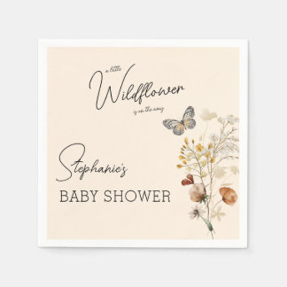 Servilleta De Papel Little Wildflower Baby Shower