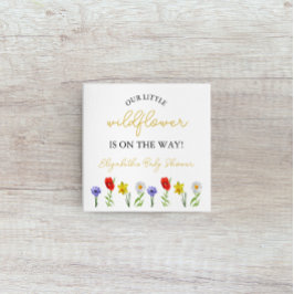 Servilleta De Papel Little Wildflower Baby Shower