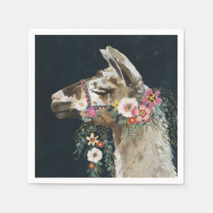 Servilleta De Papel Llama encantadora