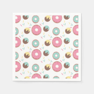 Servilleta De Papel Llamarada de Donas para Baby Shower