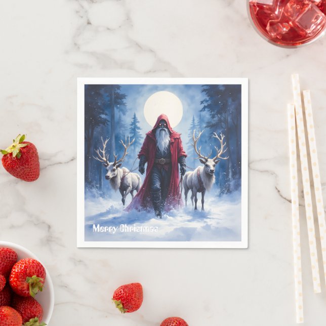 Servilleta De Papel Llega el Rey del Invierno. (In situ)