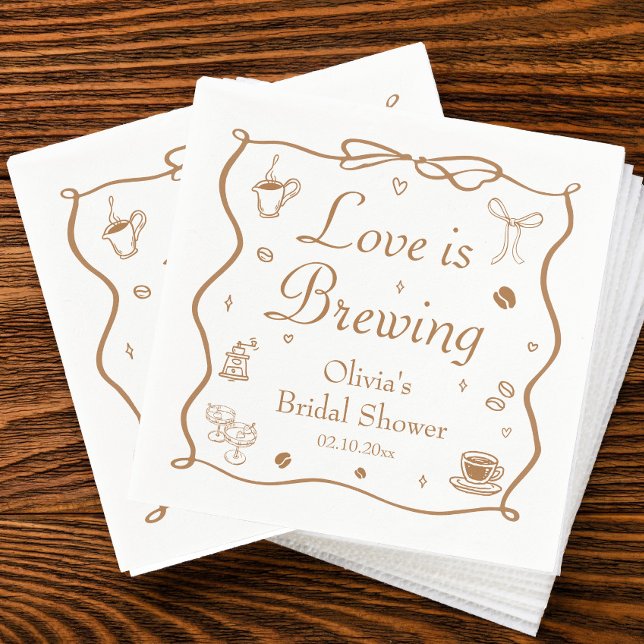 Servilleta De Papel Lluvia de Amor Despedida de Soltera (Subido por el creador)
